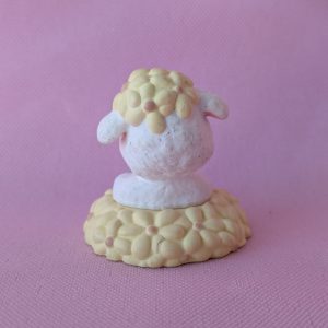 1993 Vintage Merry Miniatures Sheep with Easter Egg