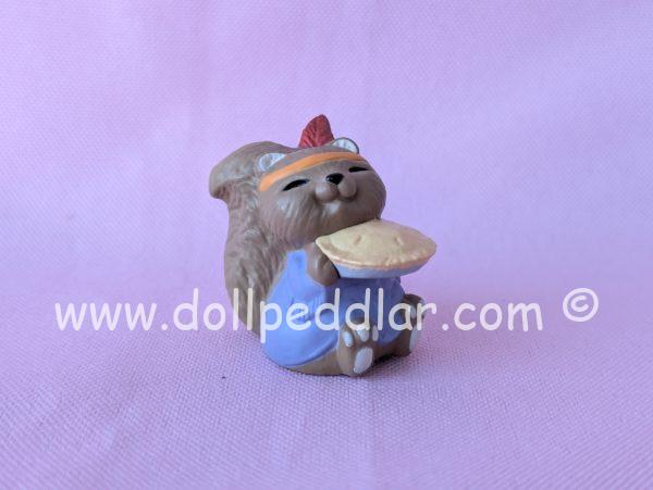 1993 Vintage Merry Miniatures Thanksgiving Squirrel