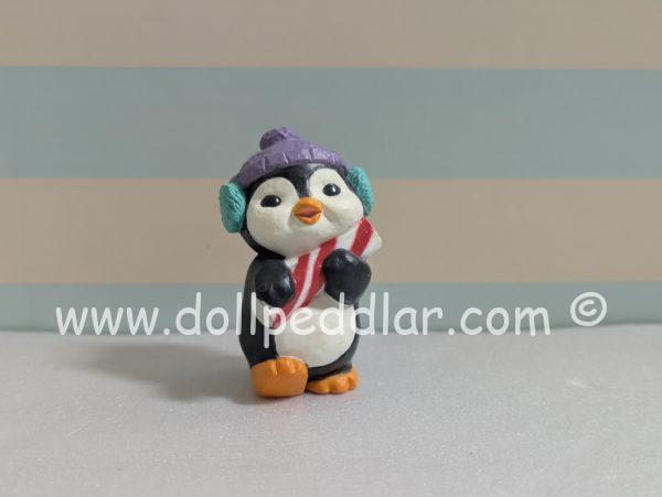 1993 Vintage Merry Miniatures Penguin with Candy Cane