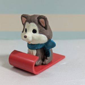 1993 Vintage Merry Miniatures Sled Puppy