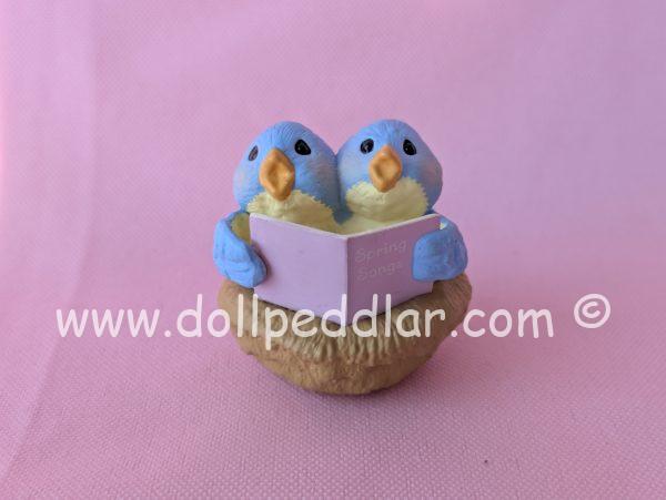 1993 Vintage Merry Miniatures Spring Song Birds