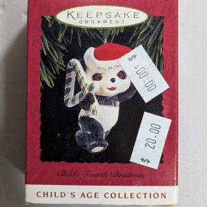 Hallmark Ornament Child’s Fourth Christmas 1994 NRFB