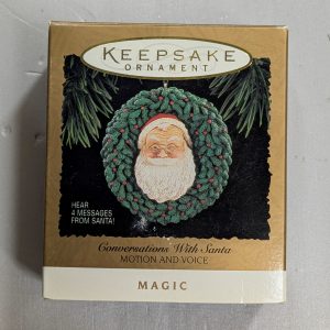 Hallmark Ornament Conversations with Santa 1994 NRFB