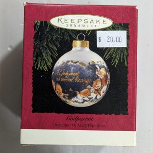 Hallmark Ornament Godparent 1994 NRFB