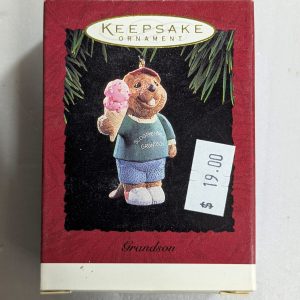 Hallmark Ornament Grandson Basket 1994 NRFB