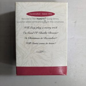 Hallmark Ornament Lucy, The Peanuts Gang 1994 NRFB