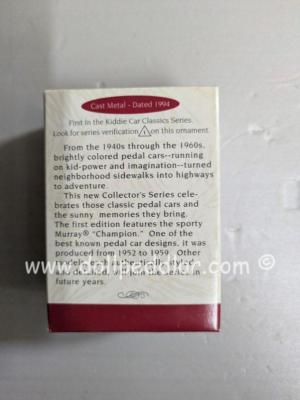 Hallmark Ornament Murray Champion 1994 NRFB - Image 2