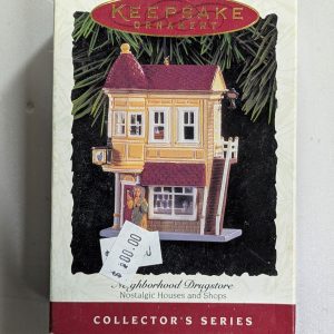 Hallmark Ornament Neighborhood Drugstore 1994 NRFB