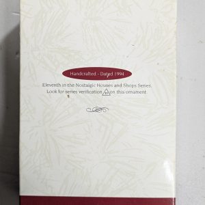 Hallmark Ornament Neighborhood Drugstore 1994 NRFB