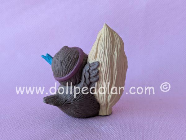 1994 Vintage Merry Miniatures Bird with Ear of Corn - Image 2
