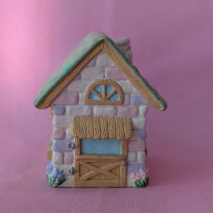 1994 Vintage Merry Miniatures Easter Cottage