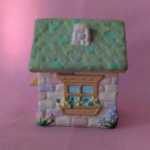 1994 Vintage Merry Miniatures Easter Cottage