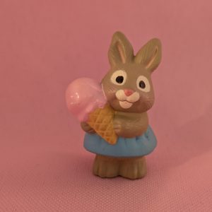 1994 Vintage Merry Miniatures Bunny with Ice Cream