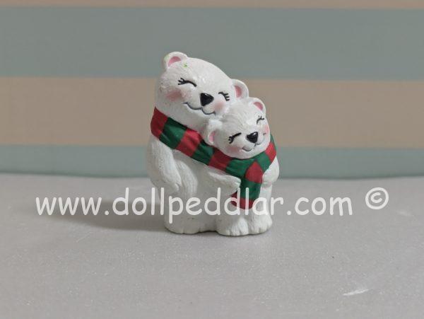 1994 Vintage Merry Miniatures Polar Bear Couple