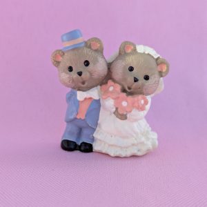 1994 Vintage Merry Miniatures Bear Wedding