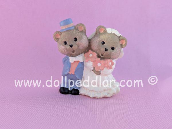 1994 Vintage Merry Miniatures Bear Wedding