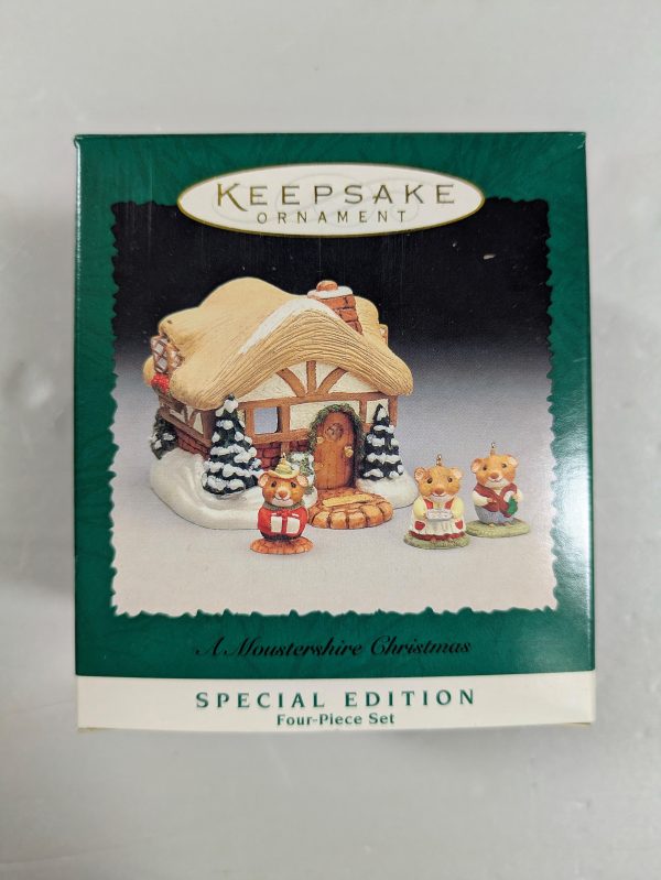 Hallmark Ornament Special Edition A Moustershire Christmas (4 Piece Set) 1995 - Image 2