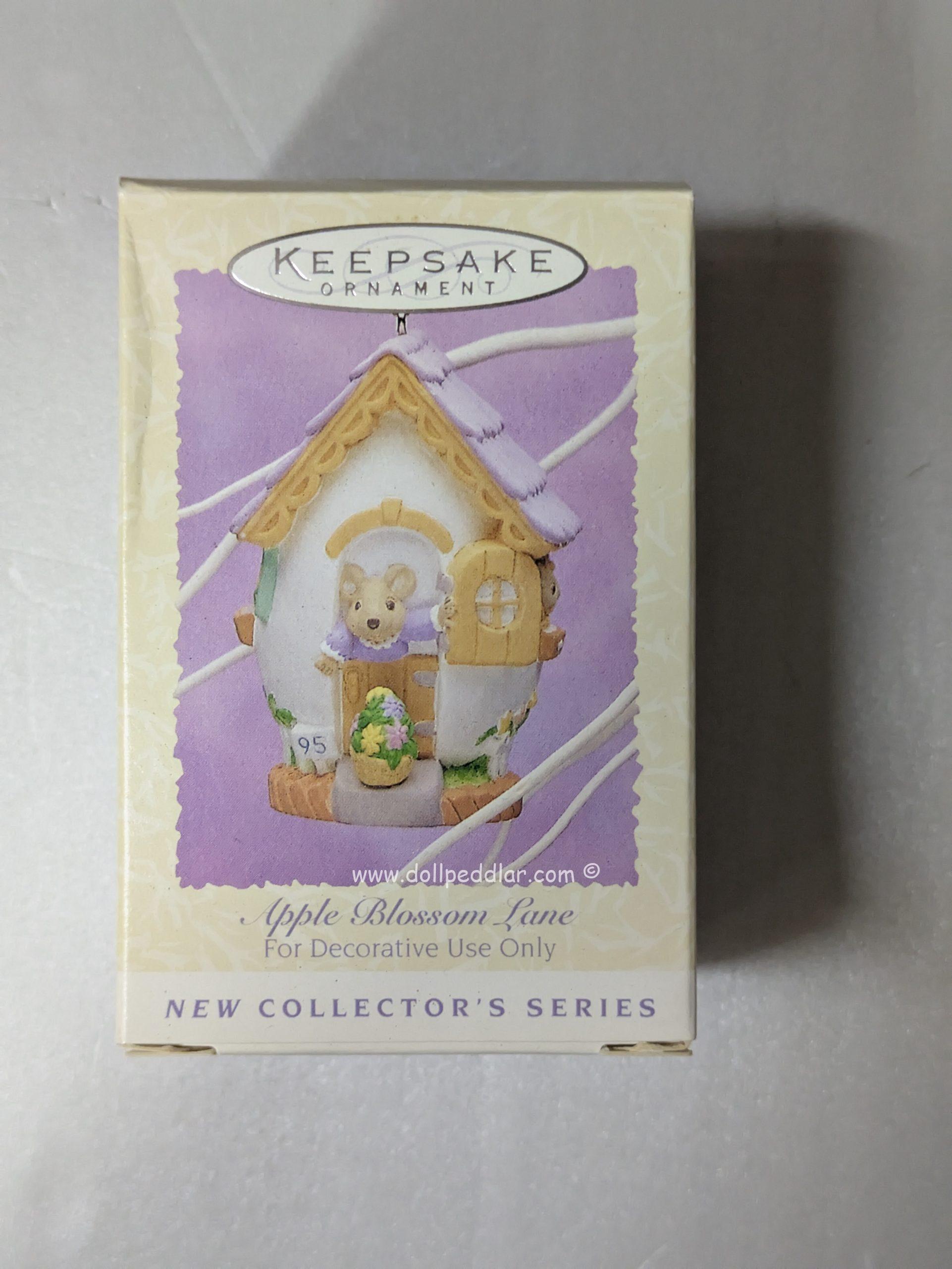 Hallmark Ornaments 1st in Apple Blossom Lane Series 1995 NRFB