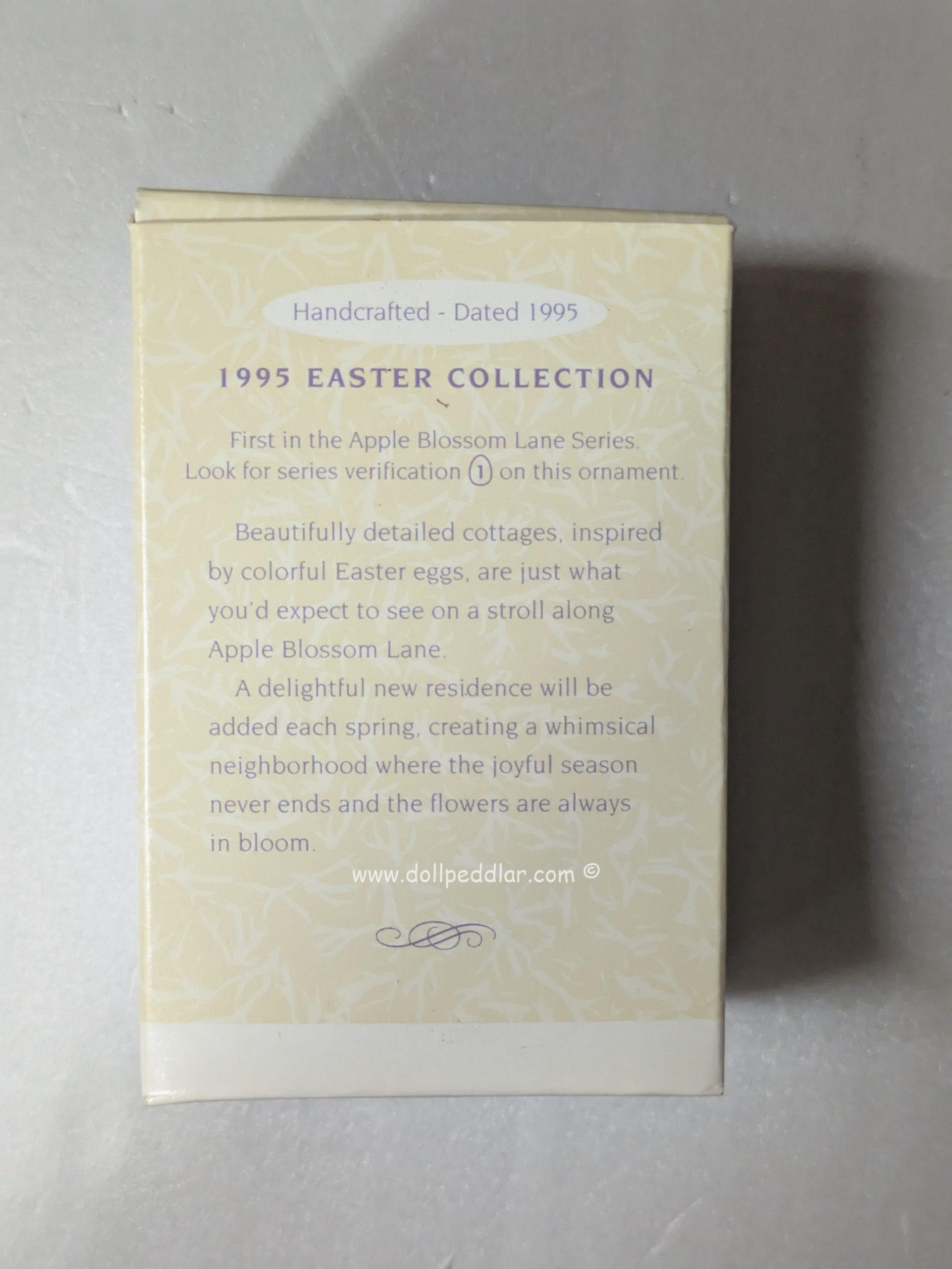 Hallmark Ornaments 1st in Apple Blossom Lane Series 1995 NRFB - Image 2