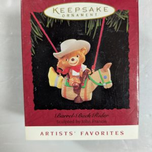 Hallmark Ornament Barrel-Back Rider 1995 NRFB