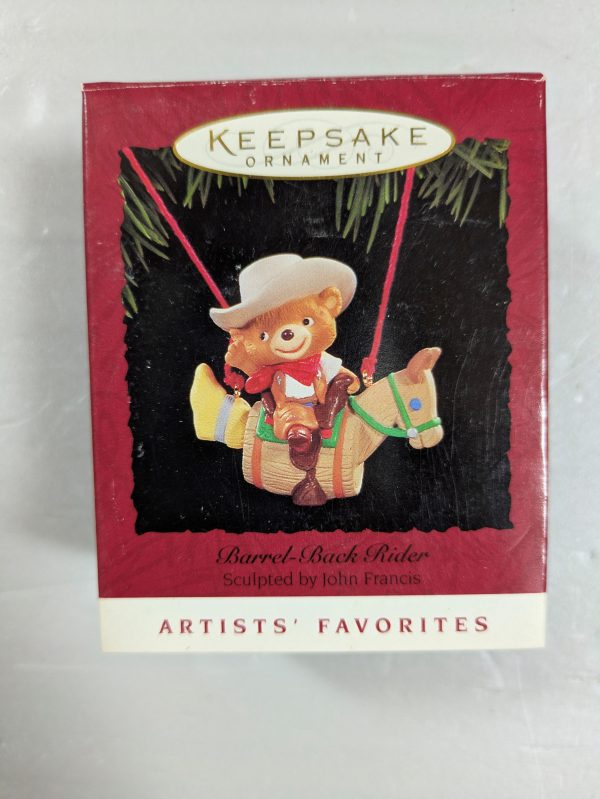 Hallmark Ornament Barrel-Back Rider 1995 NRFB