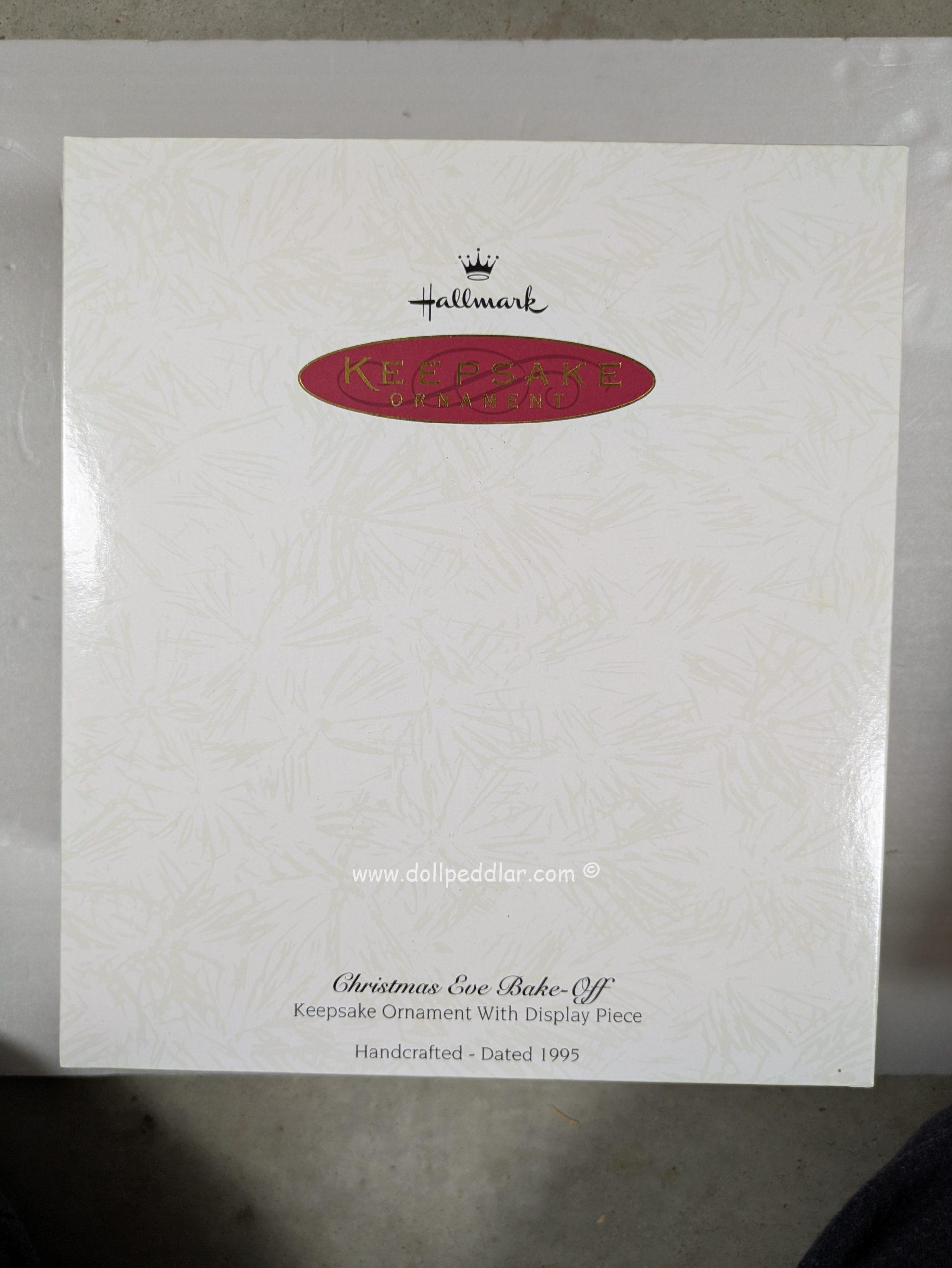 Hallmark Ornament Christmas Eve Bake-Off Display 1995 NRFB - Image 5