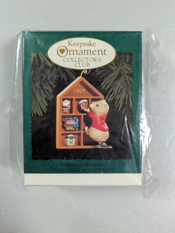 Hallmark Ornament Collector's Club Collecting Memories 1995 NRFB - Image 2
