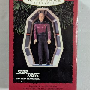 Hallmark Ornament Captain Jean-Luc Picard 1995 NRFB