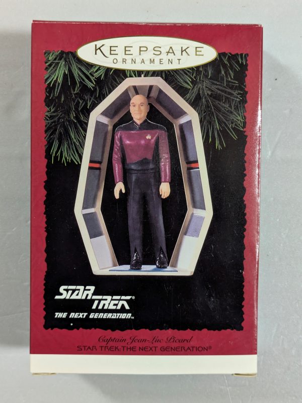 Hallmark Ornament Captain Jean-Luc Picard 1995 NRFB