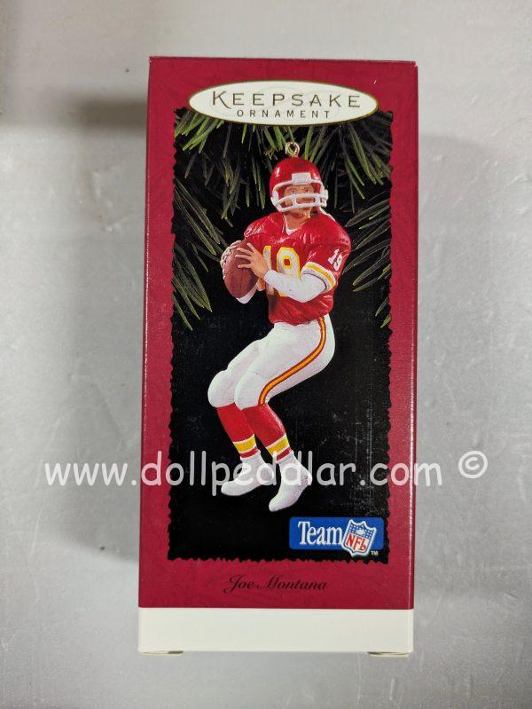 Hallmark Ornament Joe Montana (Kansas City Chiefs) 1995 NRFB