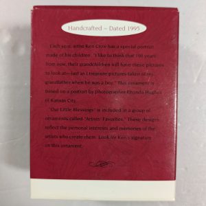 Hallmark Ornament Our Little Blessing 1995 NRFB