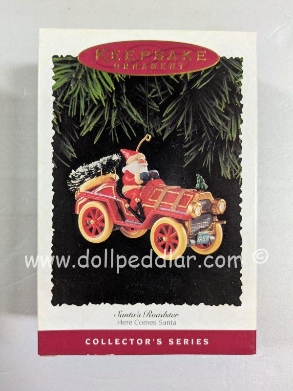 Hallmark Ornament Santa's Roadster #17 1995 NRFB