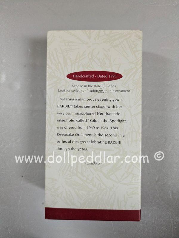 Hallmark Ornament Solo in the Spotlight Barbie 1995 - Image 3