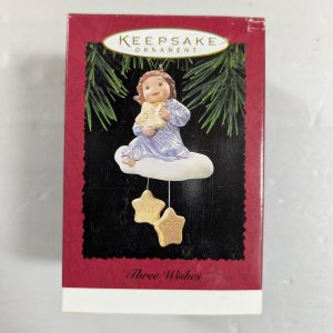 Hallmark Ornament Three Wishes 1995 NRFB