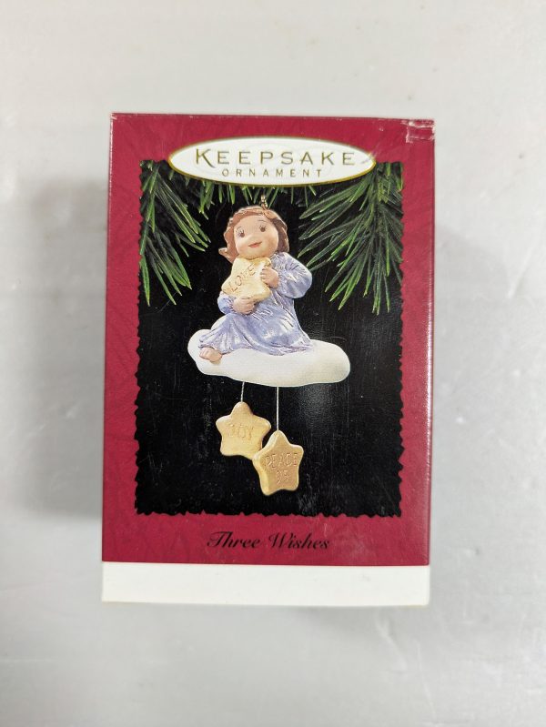 Hallmark Ornament Three Wishes 1995 NRFB
