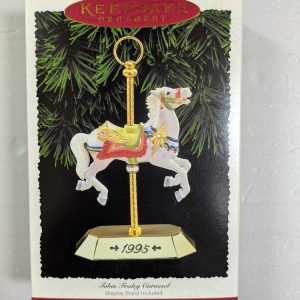 Hallmark Ornament Tobin Fraley Carousel #4 1995 NRFB