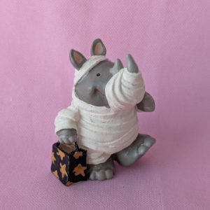 1995 Vintage Merry Miniatures Mummy Rhino