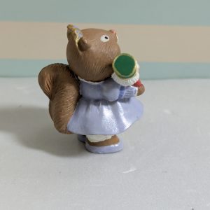 1995 Vintage Merry Miniatures Squirrel Princess with Nutcracker