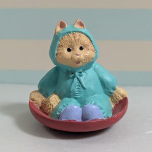 1995 Vintage Merry Miniatures Cameron Sledding