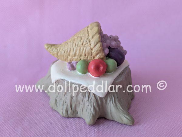 1995 Vintage Merry Miniatures Thanksgiving Cornucopia - Image 2