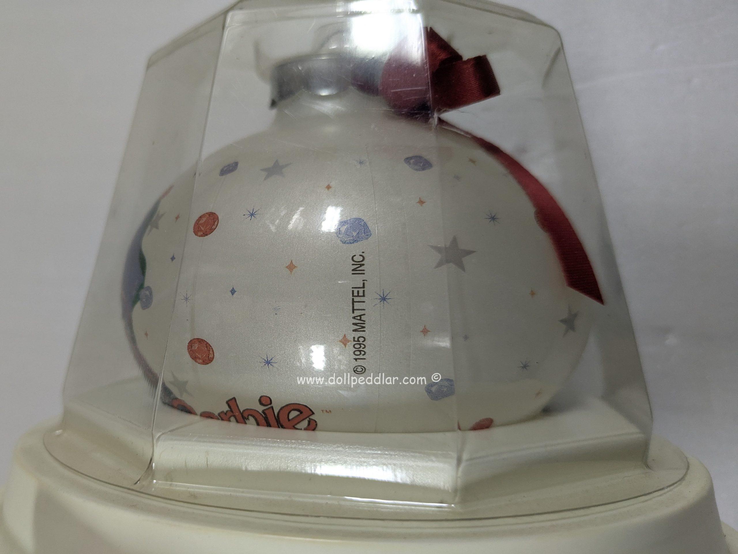 1995 Happy Holidays Barbie Ornament - Image 3