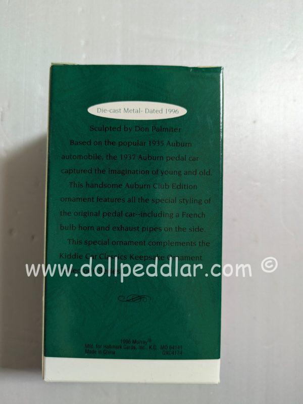 Hallmark Ornament 1937 Steelcraft Auburn by Murray 1996 NRFB - Image 2