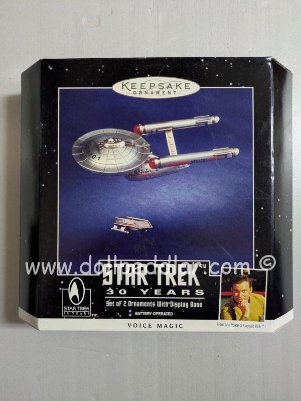 Hallmark Ornament 30 Year Anniversary U.S.S. Enterprise 1996 NRFB