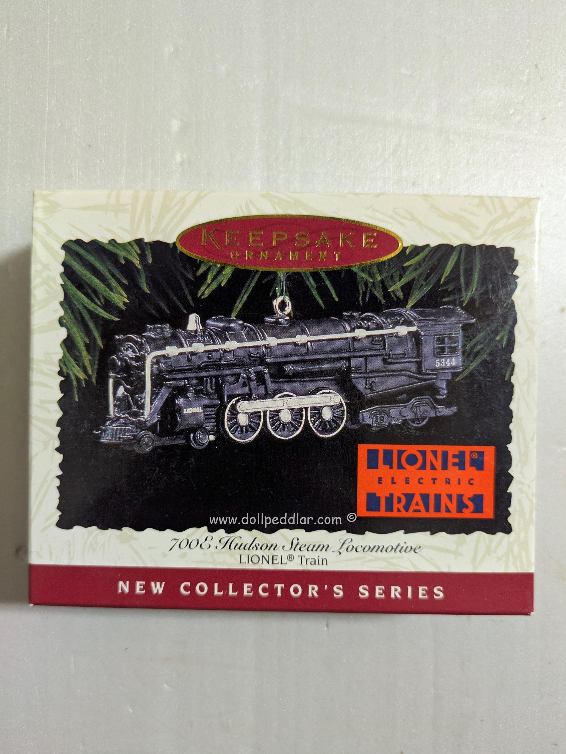 Hallmark Ornament 700E Hudson Steam Locomotive 1996 NRFB