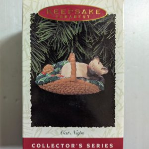 Hallmark Ornament Cat Naps 1996 NRFB