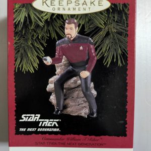 Hallmark Ornament Commander William T. Riker 1996 NRFB