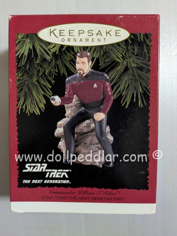 Hallmark Ornament Commander William T. Riker 1996 NRFB