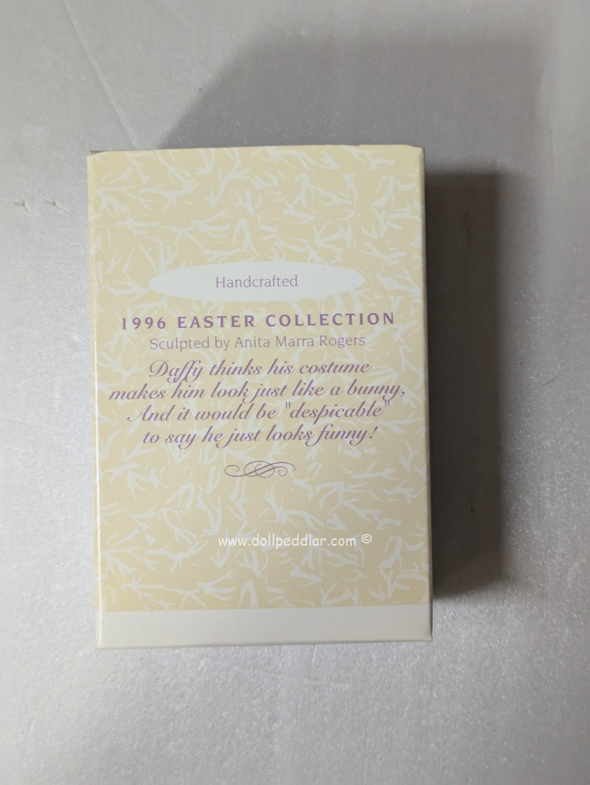 Hallmark Ornaments Easter Daffy Duck 1996 NRFB - Image 2