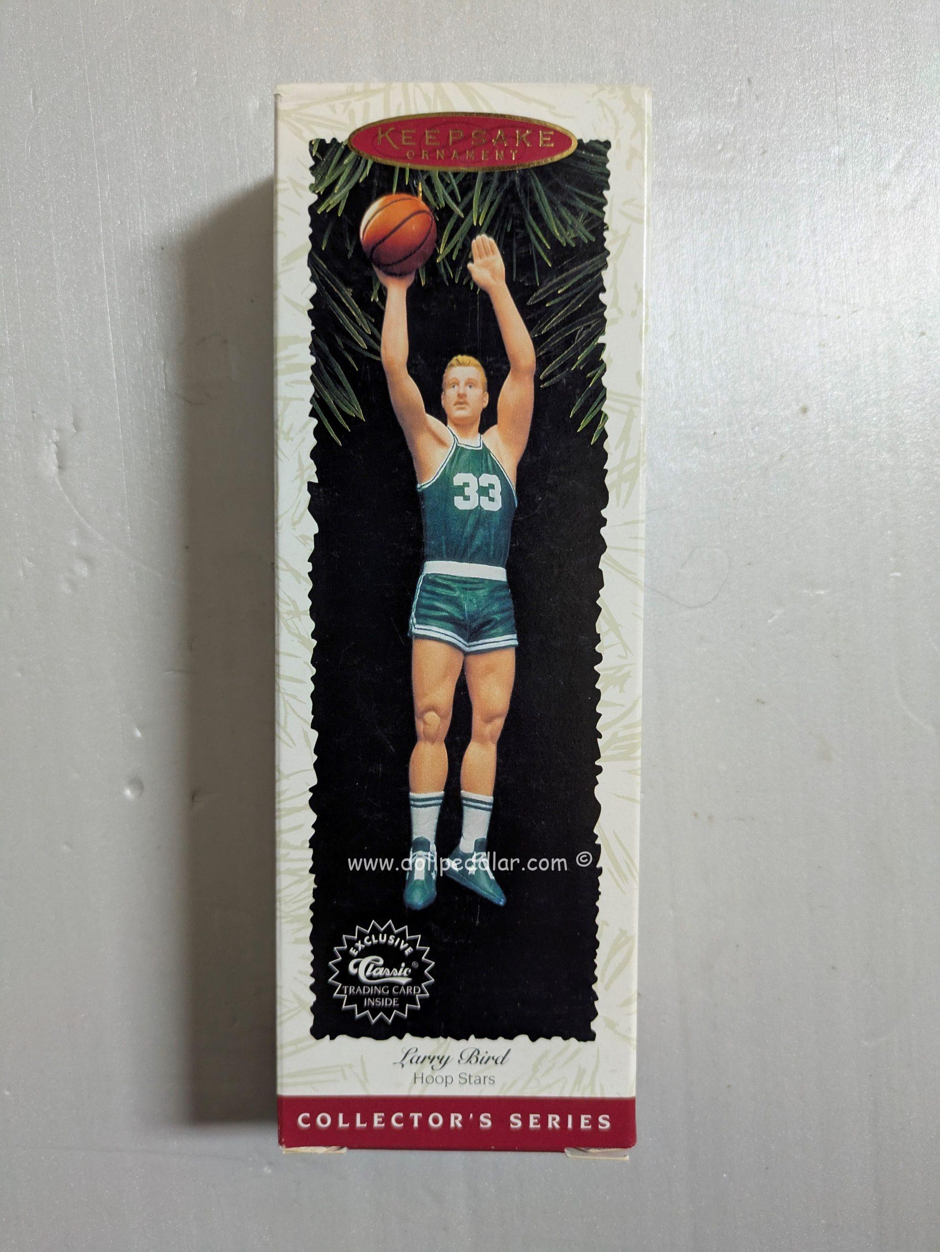 Hallmark Ornament Larry Bird, Hoop Stars 1996 NRFB
