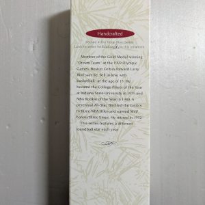 Hallmark Ornament Larry Bird, Hoop Stars 1996 NRFB